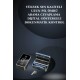 Bileklikli Amoled Ekran Akıllı Saat ve Dijital Göstergeli Kablosuz Bluetooth Kulaklık ANC/ ENC