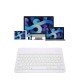 Bluetooh Wıreless Keyboard Siyah Q Klavye İOS Ipad Android Windows Uyumlu