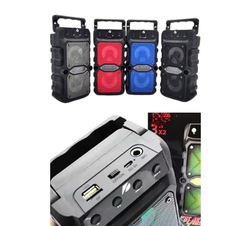 Bluetooth Hoparlör Çift Mikrofonlu Güçlü Ses Kaliteli Kesintisiz Kablosuz