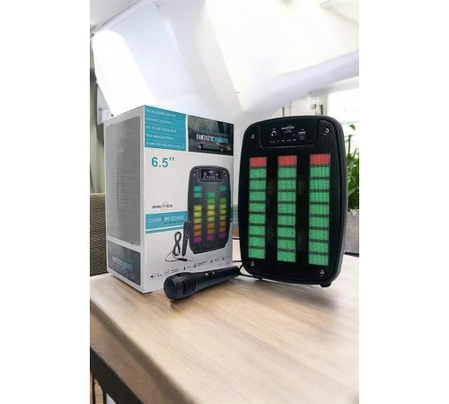 Bluetooth  Hoparlör Mikrofonlu Speaker Taşınabilir Şarjlı