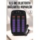 Bluetooth Hoparlör RGB Işıklı USB SD Kart Girişli Taşınabilir