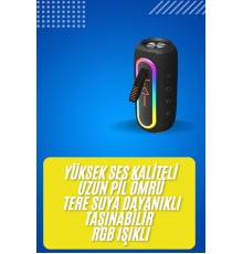 Bluetooth Hoparlör USB Şarjlı Uzun Pil Ömrü Android ve İOS Uyumlu Renkli