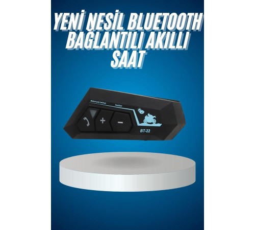Bluetooth Kask Kulaklığı Intercom 5.0 Bluetooth Android ve İOS Uyumlu