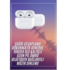 Bluetooth Kulaklık 3. Nesil Ios Android Uyumlu Yeni Nesil Wireless Charge