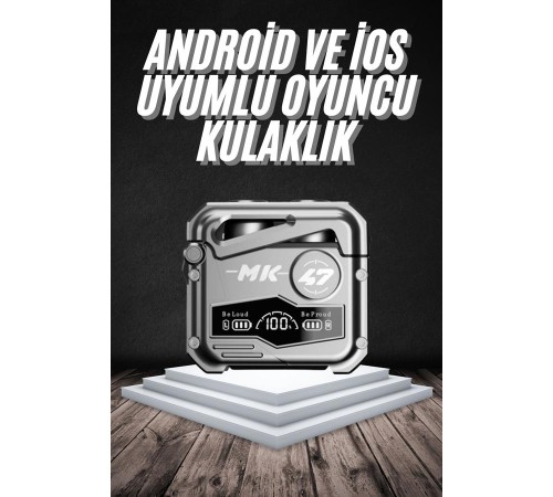 Bluetooth Kulaklık Dokunmatik Kontrol Tws kablosuz kulaklık Hi-fi Stereo