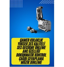 Bluetooth Kulaklık Dokunmatik Kontrol Tws kablosuz kulaklık Hi-fi Stereo