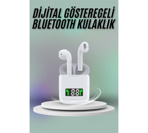 Bluetooth Kulaklık Dokunmatik Kontrol Uzun Pil Ömrü Dijital Göstergeli
