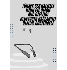 Bluetooth Kulaklık Kablolu Android ve İOS Uyumlu ANC Özellikli
