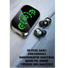 Bluetooth Kulaklık Mikrofonlu Dokunmatik Kontrol ANC Özelliği