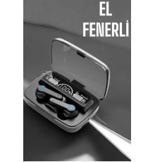 Bluetooth Kulaklık Powerbankli Dijital Göstergeli Dokunmatik Kontrol