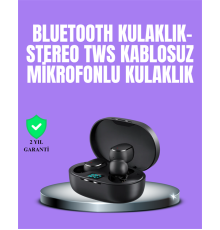 Bluetooth Kulaklık TWS Yüksek Ses Kaliteli Kesintisiz Dijital Göstergeli Kulaklık