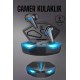Bluetooth  Kulaklığı Led Işıklı Kablosuz ANC Özelliği