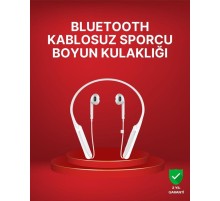 Boyun Askılı Kablosuz Kulaklık – Uzun Süreli Batarya Performansı