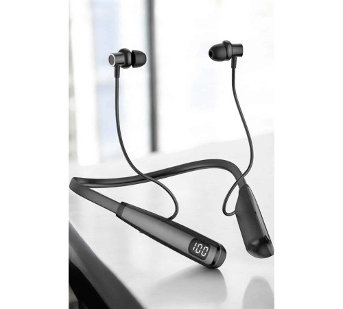 Boyun Bantlı Bluetooth Kulaklık Yüksek Ses Kaliteli 100 Saat Kulaklık