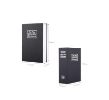 Büyük Boy Anahtarlı Kitap Görünümlü Gizli Kasa Çelik Kasa Altın Kasası