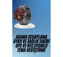 Çağrı Cevaplama Sesli Asistan Çoklu Dil Desteği 5.0 Bluetooth Akıllı Saat