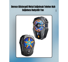 Cep Telefonu Radyatörü – Type-C, 2 Vitesli, Sessiz Soğutma Fanı