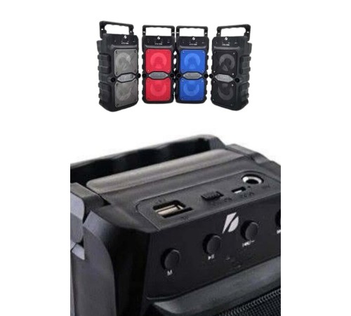 Çift Çıkışlı Güçlü Bataryalı Kablosuz Yüksek Ses Kaliteli Bluetooth Hoparlör