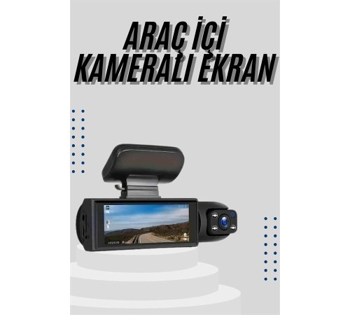 Çift Kameralı Araç Kamerası Ön ve Arka Kameralı