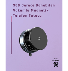 Çift Taraflı Vakum Emme Özellikli 4.7+ İnç Telefon Tutucu – Güvenli Sabitleme