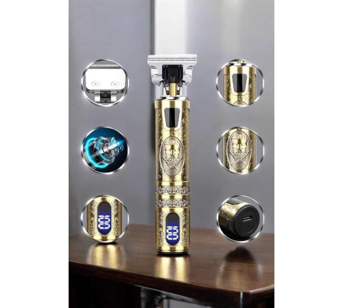 Çizik Tıraş Makinesi Şarjlı Paslanmaz Çelik Bıçaklı Uzun Ömürlü