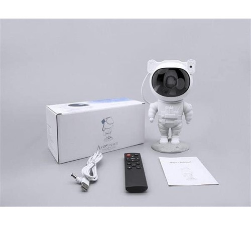 Çocuklara Özel Projeksiyon Astronot Lamba Speaker Sevimli