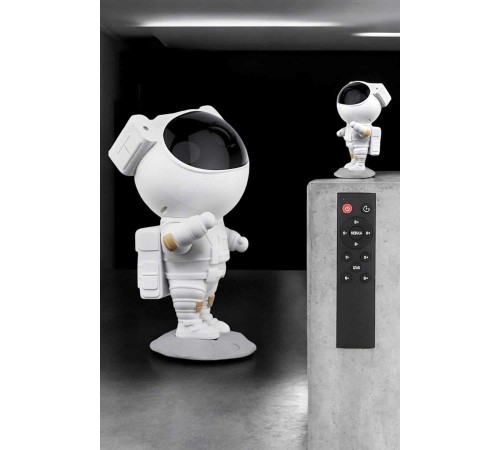 Çocuklara Özel Projeksiyon Astronot Lamba Speaker Sevimli