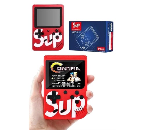 Çocuklara Özel Taşınabilir Sup El Atarisi 400 Oyunlu Nostaljik Oyun Konsolu