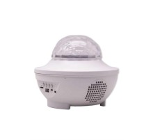 Çok Renkli Projektör Lamba Disko Topu Gece Lambası Kablosuz