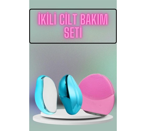 Crystal Eraser Epilasyon Aleti ve Titreşimli Yüz Temizleme Masaj Aleti