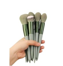 Dayanıklı Makyaj Fırçası Seti 13 Parça Yumuşak Kıllı Fırçalar Allık Fondöten Far Fırçası