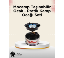 Dayanıklı, Paslanmaz ve Yüksek Isı Dayanımlı Kamp Ocağı – Uzun Süreli Kullanım İçin