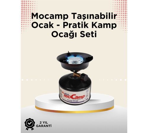 Dayanıklı, Paslanmaz ve Yüksek Isı Dayanımlı Kamp Ocağı – Uzun Süreli Kullanım İçin