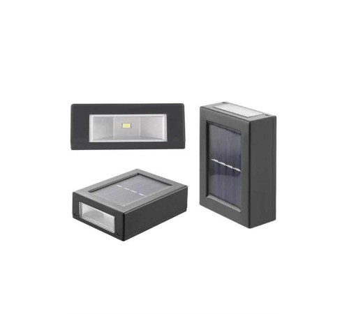 Dekoratif Duvar Lambası Solar Güneş Enerjili Bahçe Aydınlatması