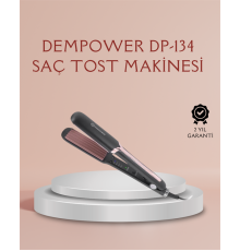 DP-134 Tost Saç Şekillendirici – Hızlı Isınan, Kalıcı ve Belirgin Dalgalar İçin İdeal