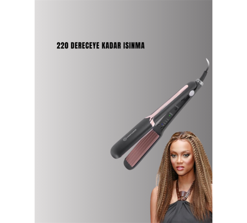 DEMPOWER DP-134 Saç Tost Makinesi – Kolay Kullanım, Hızlı Sonuç, Uzun Süre Kalıcılık