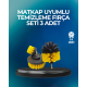 Derinlemesine Temizlik İçin Dayanıklı Kıllı Matkap Fırçası Başlığı