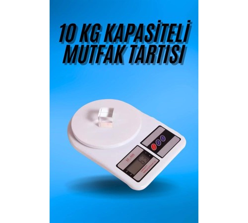 Dijital Hassas 10 Kg Mutfak terazisi tartısı LCD Ekran Mutfak Tartısı