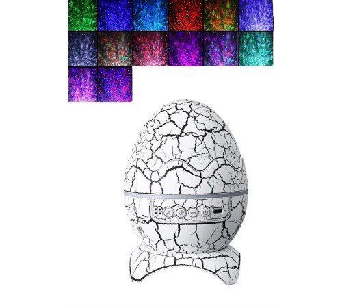 Dinozor Speaker Renk Değiştirme Projeksiyon Modu Bluetooth Hoparlör Gece Lambası