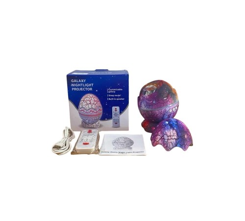 Dinozor Yumurtası Gece Masa Lambası Bluetooth Hoparlör 14 Renk Seçeneği