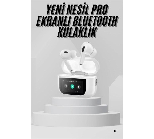 Dokunmatik Ekranlı Air Pro 2 ANC Kulaklık Kablosuz Çok Fonksiyonlu