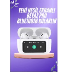 Dokunmatik Ekranlı ANC/ENC Yeni Nesil Pro Bluetooth Kulaklık Dokunmatik Ekran