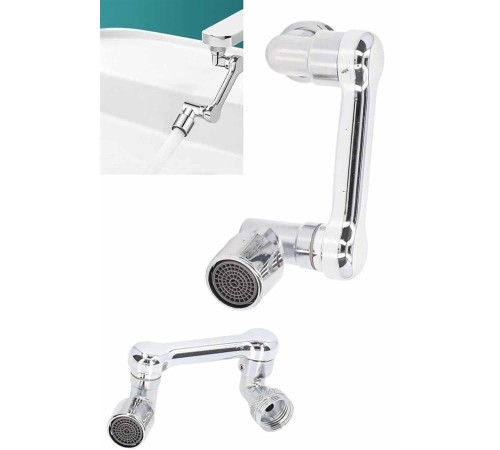 Döndürülebilir Musluk Mutfak Banyo Musluk Ucu Başlığı 4 Filtreli Döndürülebilir Musluk Mutfak Banyo Musluk Ucu Başlığı 4 Filtreli
