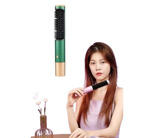 Düzleştirici Fırça Saç Düzleştirici Arada Fön Tarak Taşınabilir