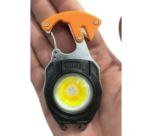 El Feneri LED Anahtarlık Çok Fonksiyonlu Mini Çakmak Özellikli