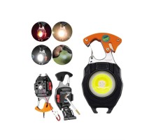 El Feneri LED Anahtarlık Çok Fonksiyonlu Mini Çakmak Özellikli