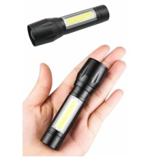 EL Feneri Uzun Menzilli Usb Şarj Edilebilir Kamp Lambası