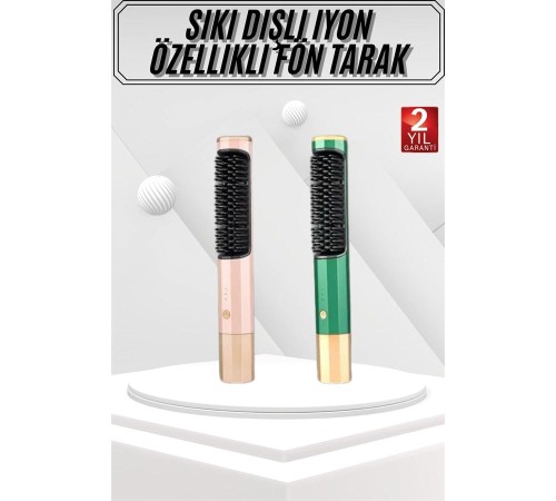 Elektrikli Fön Tarak Düzleştirici Elektriklenme Karşıtı Üflemeli