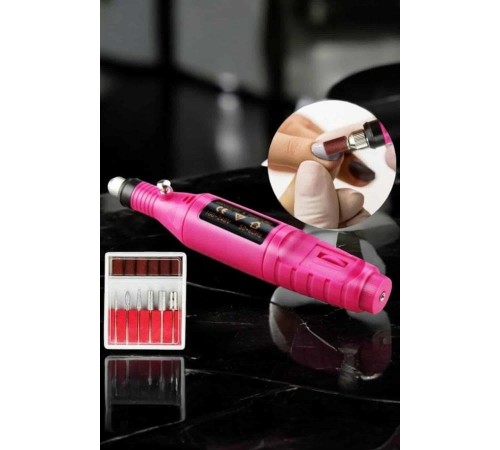 Elektrikli Manikür Pedikür Törpü Seti Protez Tırnak Nasır Temizleyici