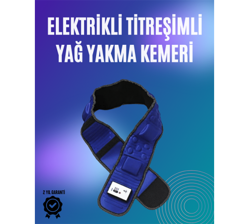 Elektrikli Titreşimli Yağ Yakma Kemeri – Masaj ve Kilo Kaybı İçin İdeal Elektrikli Titreşimli Yağ Yakma Kemeri – Masaj ve Kilo Kaybı İçin İdeal